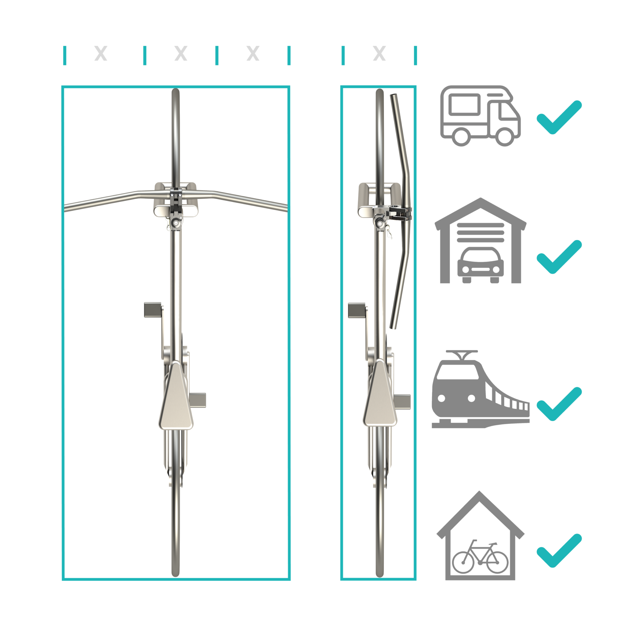 Rocker Parts Vorbau schwenkbar